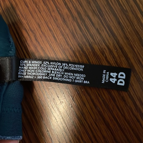 Torrid Curve Plus Size 44 DD back smoothing T-shirt bra Bra green - Picture 6 of 7